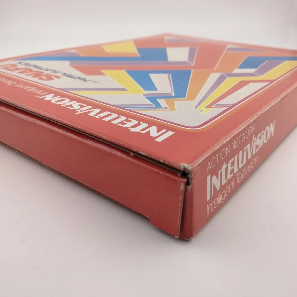 Sea Battle & Snafu (Mattel Intellivision, 1980) w/Manual,‎ Overlays